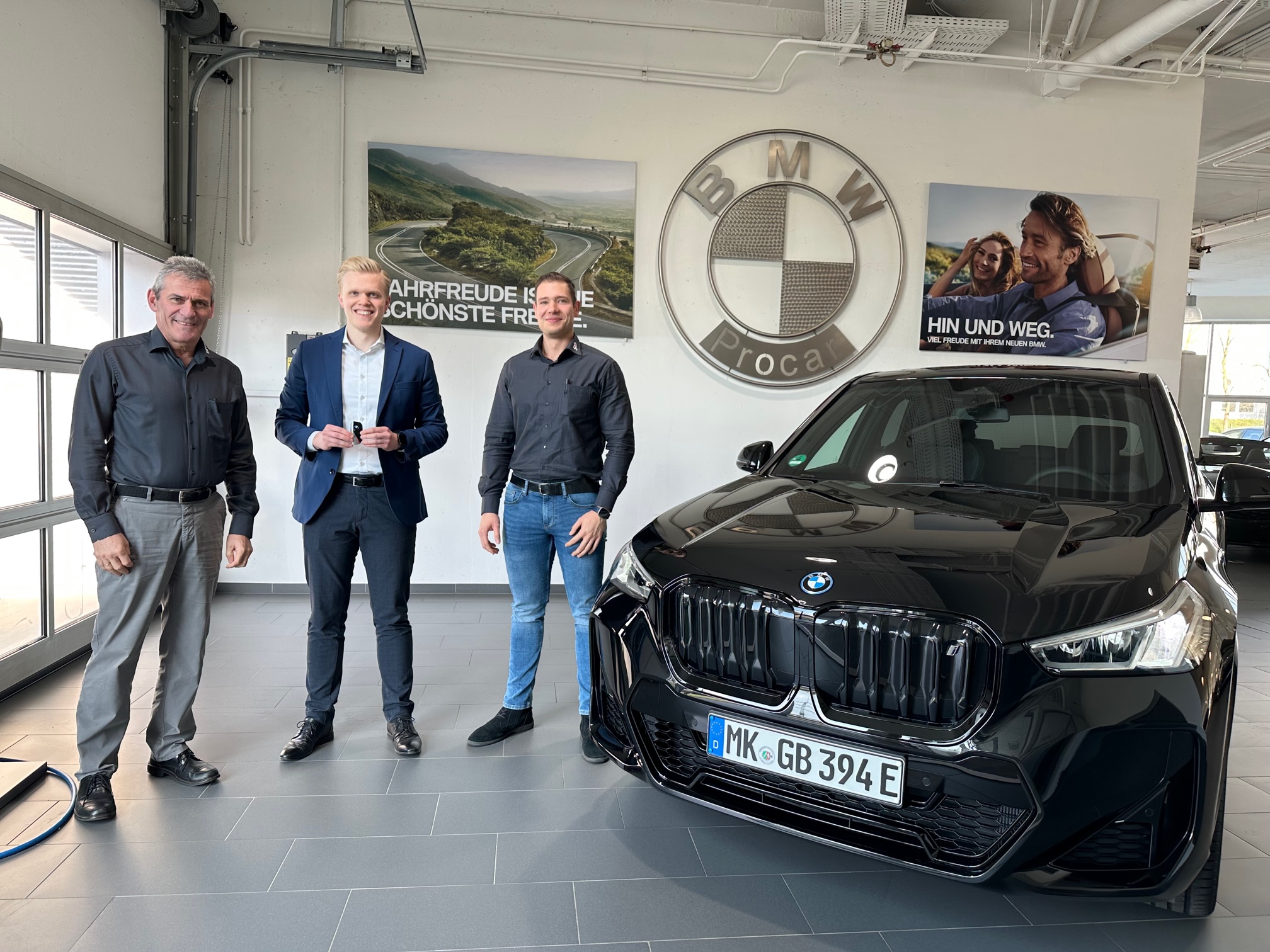 Grote + Brocksieper setzt auf Elektromobilität. Mit dem turnusmäßigem Wechsel der BMW-Fahrzeugflotte von Plug-in-Modellen zu 5 vollelektrischen Modellen der Marke BMW verlängert Grote + Brocksieper die partnerschaftliche Zusammenarbeit mit der Procar-Gruppe. 
